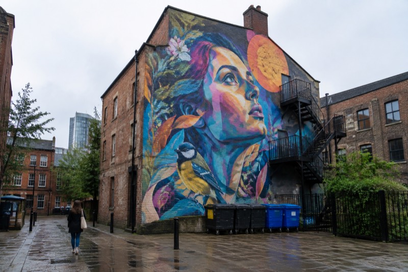 Northern Quarter street art (incl. Stevenson Square)